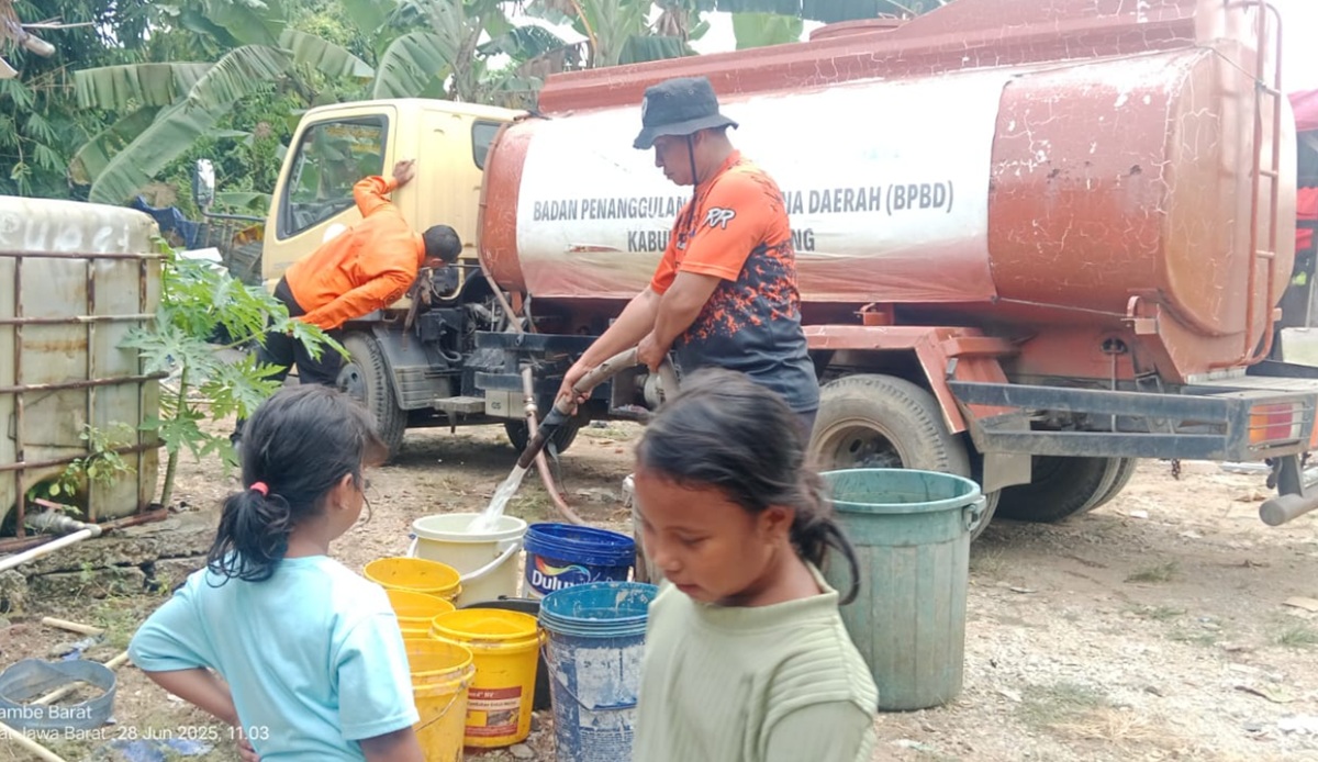 Kekeringan di Karawang