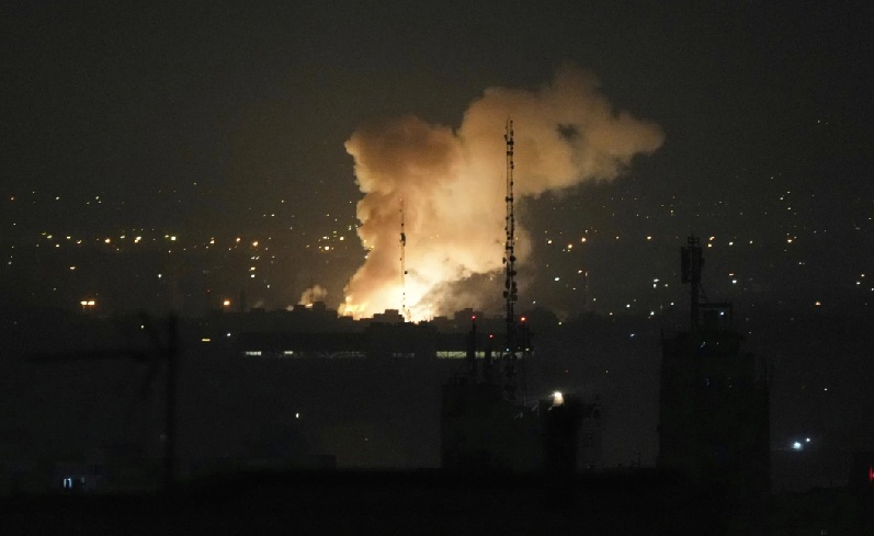 Kota Teheran Iran usai diserang Israel