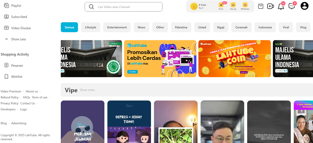 Lahtube COM