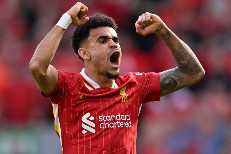 Luis Diaz bersama Liverpool