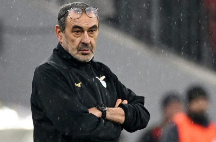 Maurizio Sarri bersama Lazio