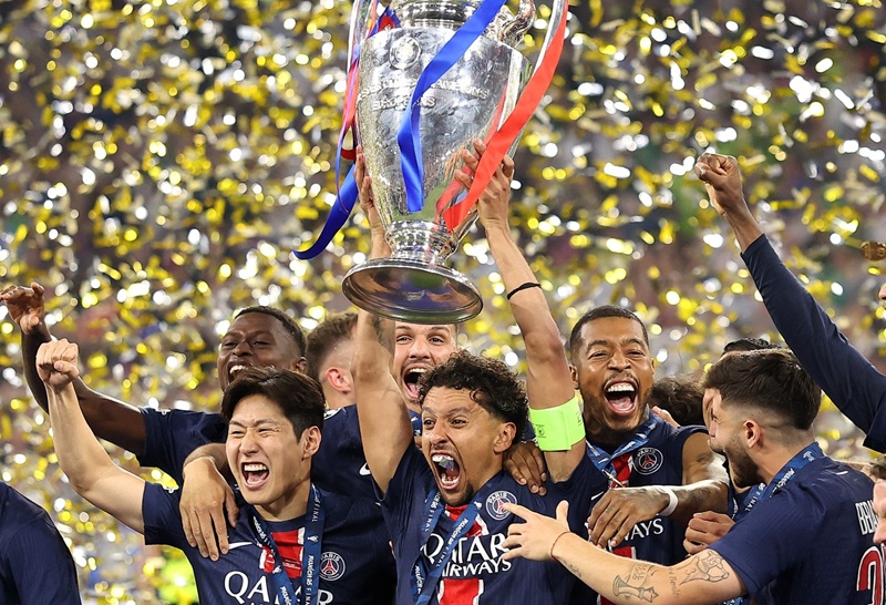 PSG Juara Liga Champions