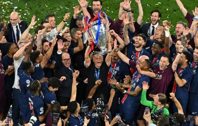 PSG angkat trofi Liga Champions
