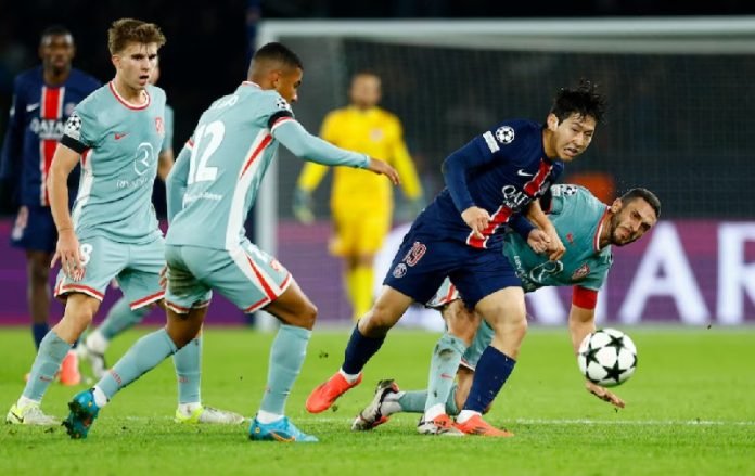 PSG vs Atletico Madrid di Liga Champions