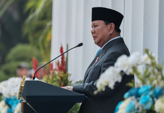 Prabowo Pimpin Upacara (5)