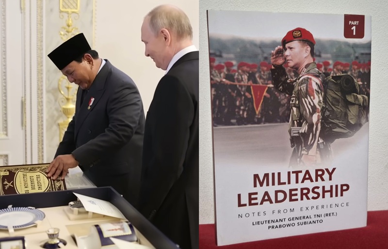 Prabowo Subianto dan Vladimir Putin