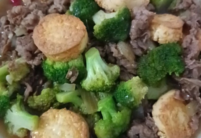 Resep Beef Brokoli Tofu