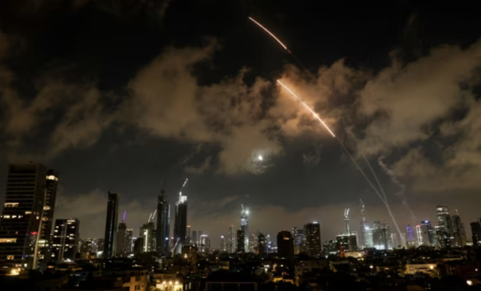 Sistem anti rudal di Tel Aviv