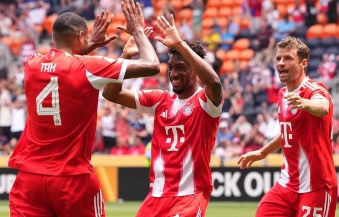 Skuad Bayern Munchen pesta gol ke gawang Auckland di Piala Dunia Antarklub 2025