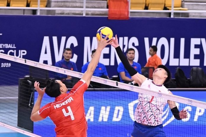 Timnas Voli Indonesia vs Vietnam di AVC Nations Cup 2025