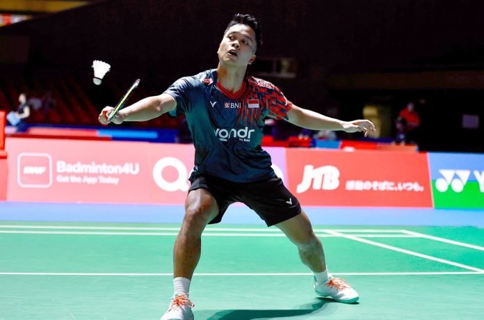 Anthony Ginting di Japan Open 2025