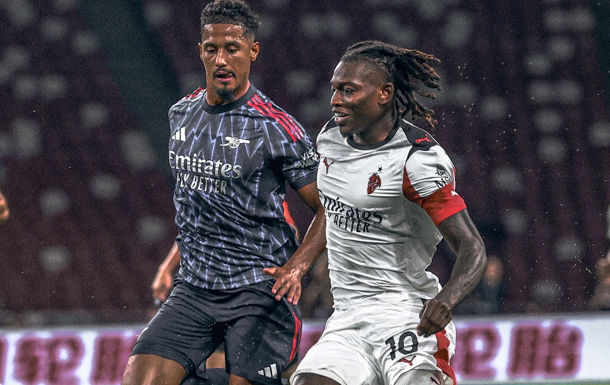 Arsenal vs Milan di laga uji coba pramusim