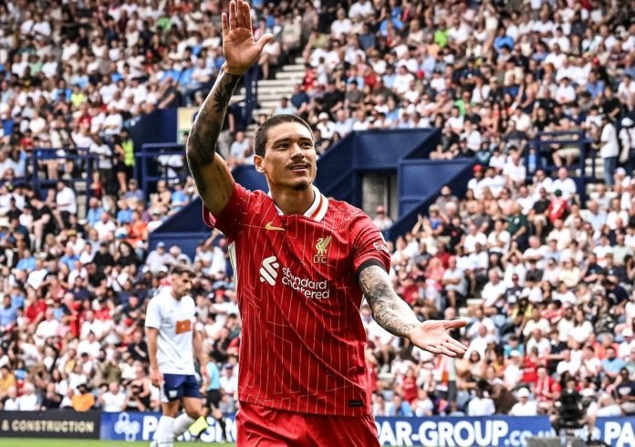 Darwin Nunez bersama Liverpool