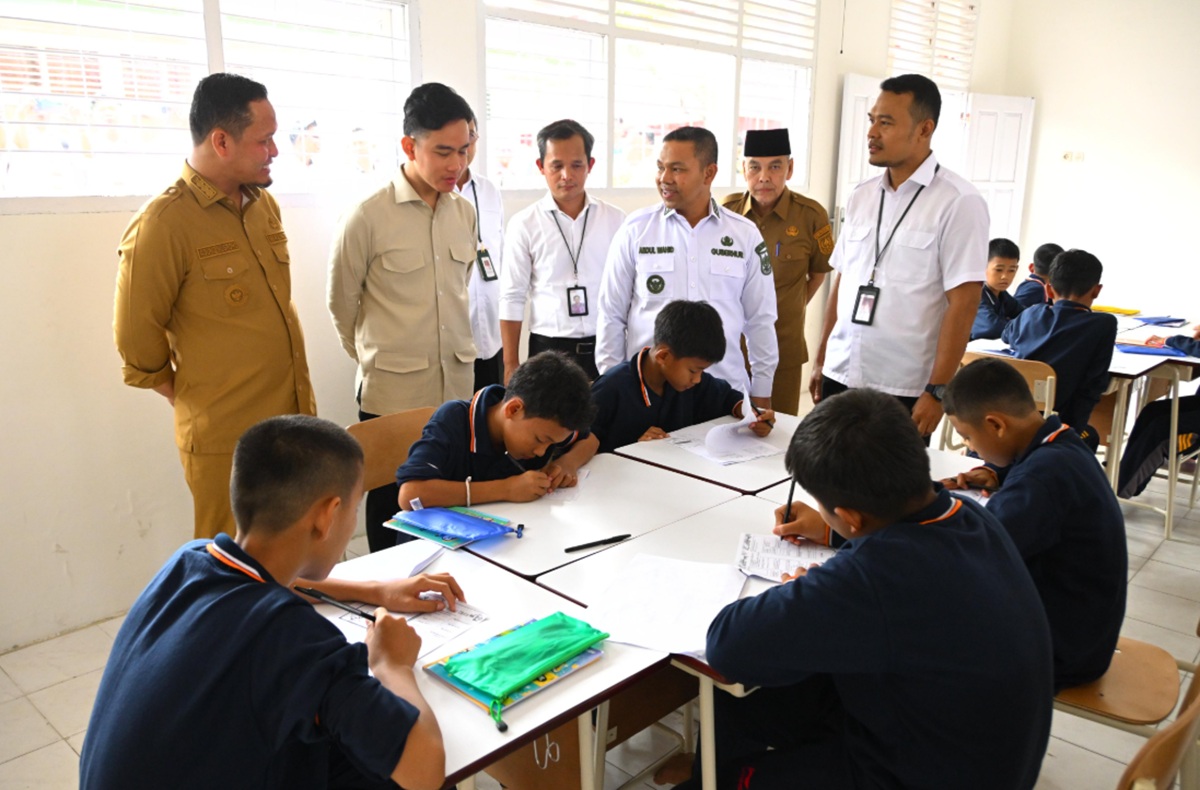 Gibran Rakabuming di Riau