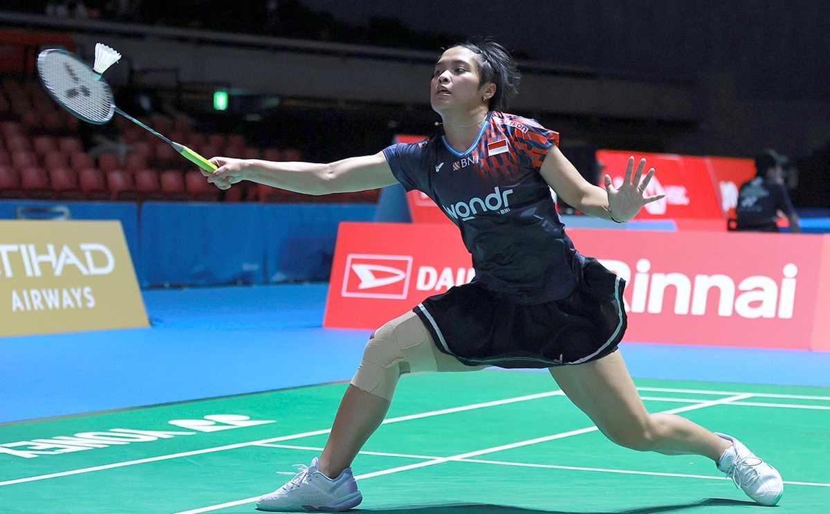 Gregoria Mariska Tunjung di Japan Open 2025