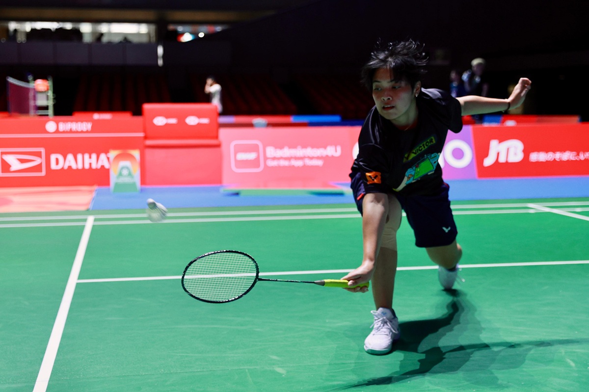 Gregoria Mariska Tunjung latihan jelang Japan Open 2025