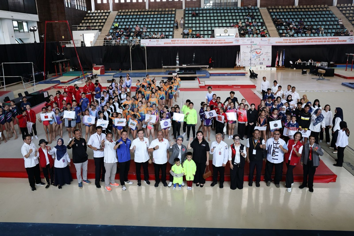 Indonesia Open Gymnastic 2025 Resmi Dibuka