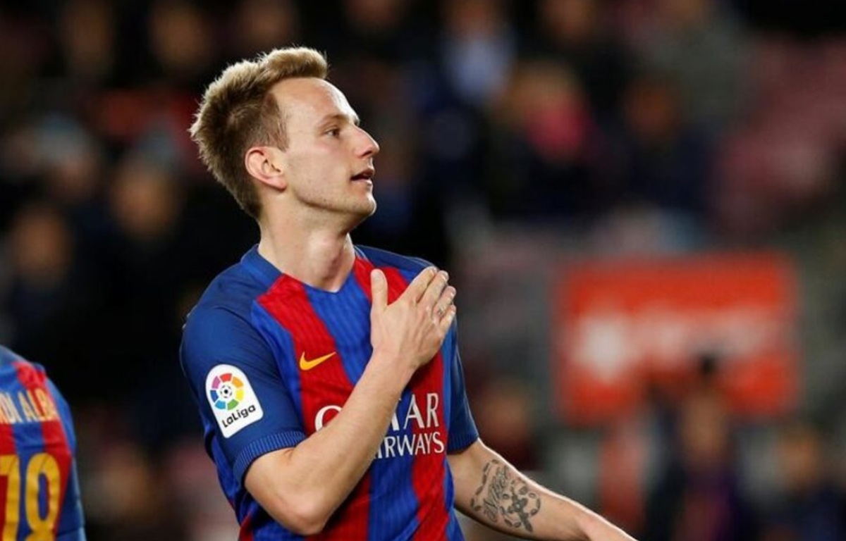 Ivan Rakitic saat membela Barcelona