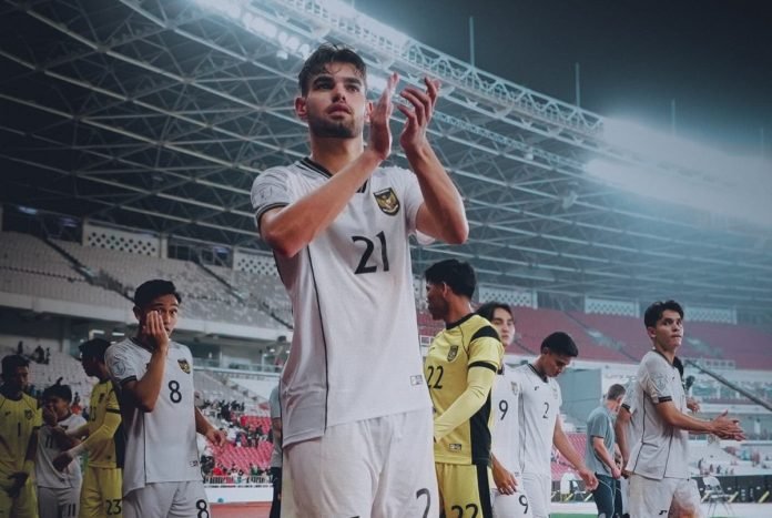Jens Raven bersama Timnas U-23 Indonesia