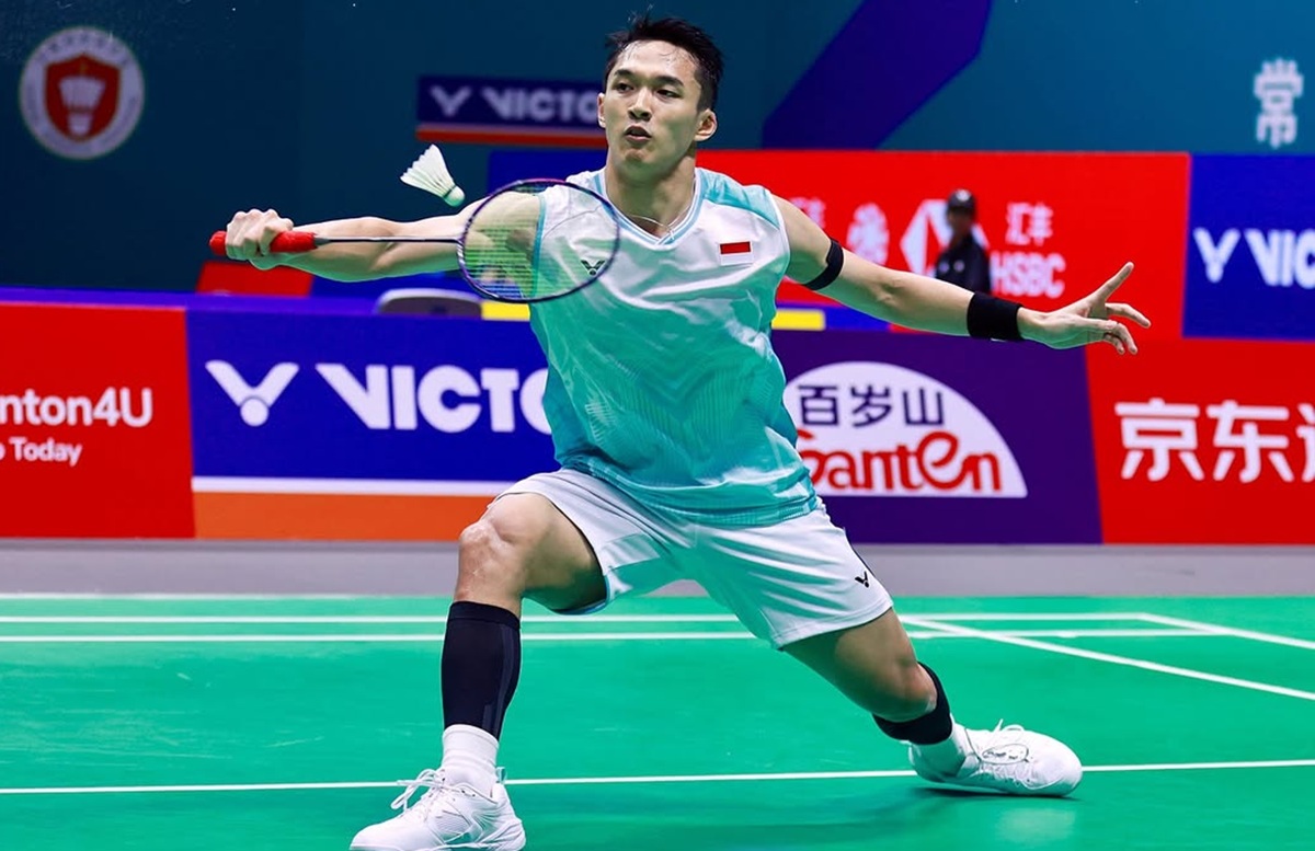 Jonatan Christie di China Open 2025