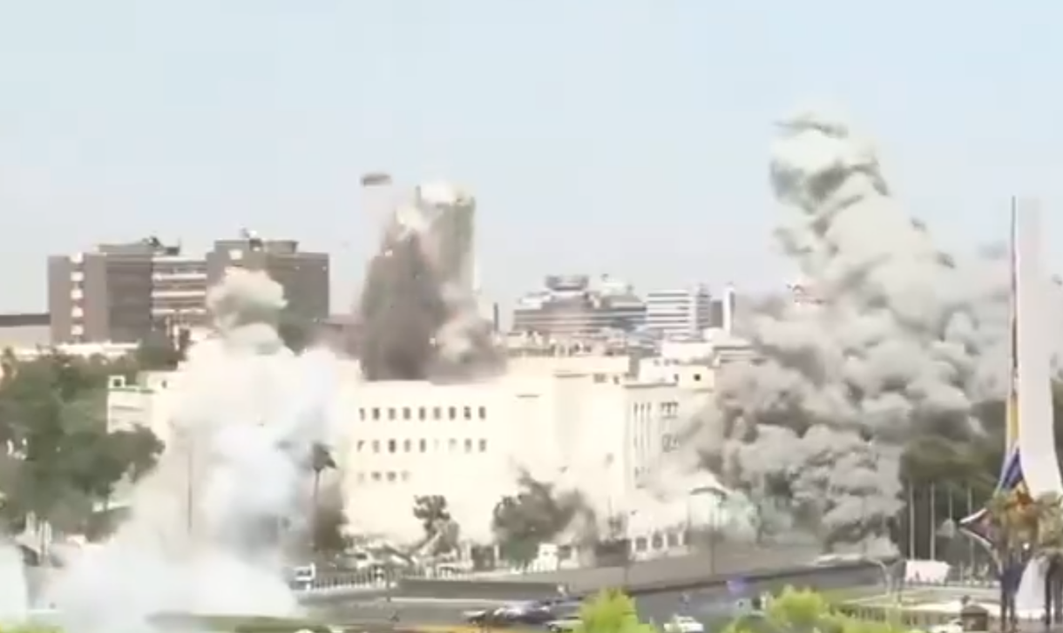 Kantor Militer Suriah Dibom Israel