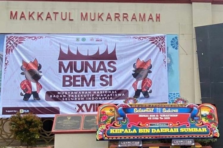 Karangan Bunga Kepala BIN Daerah Sumatera Barat
