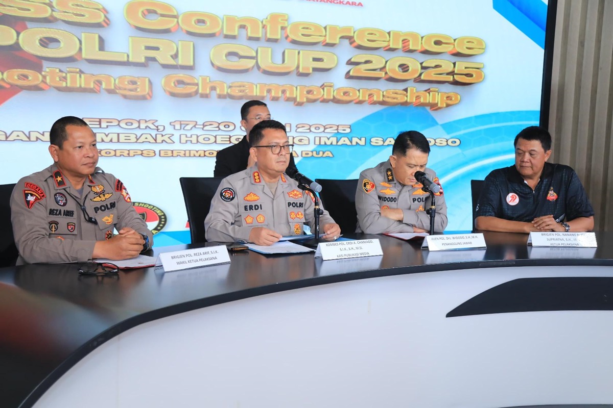 Konferensi Pers Agenda Kapolri Cup 2025