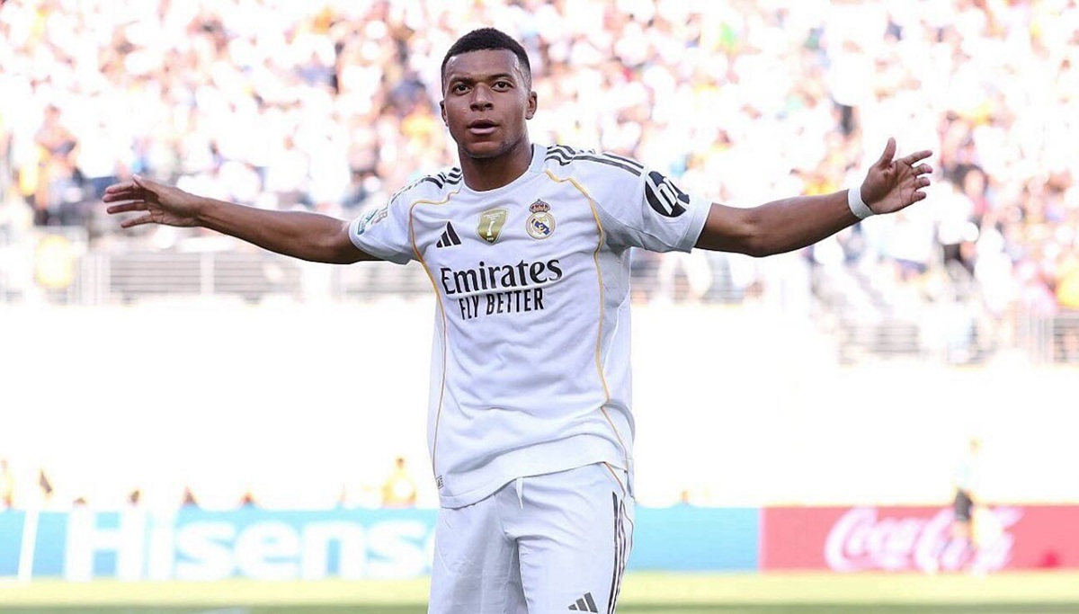 Kylian Mbappe bersama Real Madrid