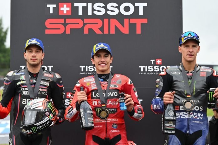 Marc Marquez Juara Sprint Race