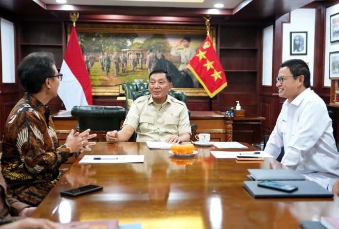 Menkes Menhan dan Kepala BPOM
