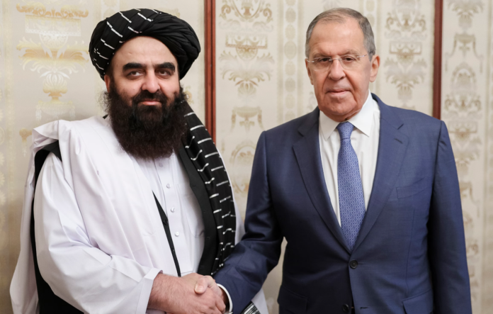 Menlu Rusia dan Taliban