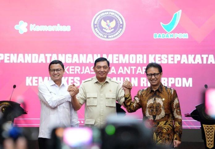 MoU Kemenhan dan BPOM