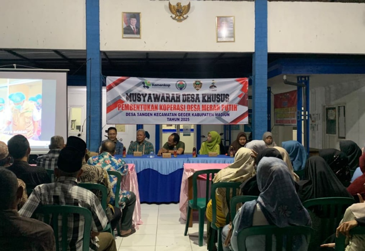 Musyawarah Desa di Madiun