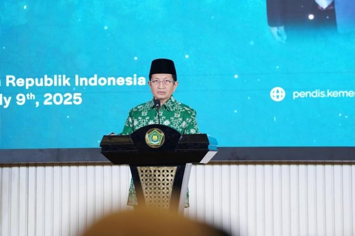 Nasaruddin Umar Saat Peluncuran AICIS+ 2025