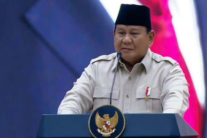 Prabowo Hadir di Kongres PSI
