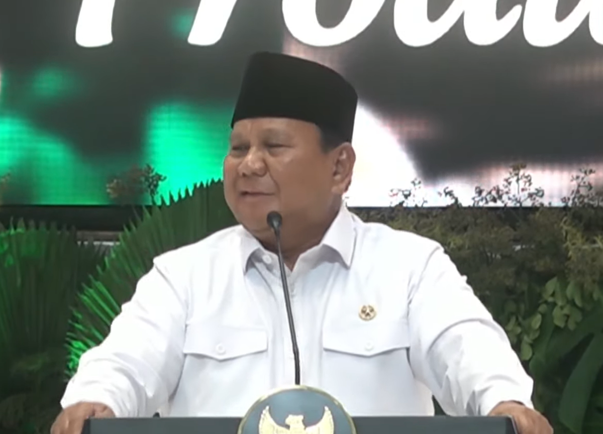 Prabowo di HUT 27 PKB -