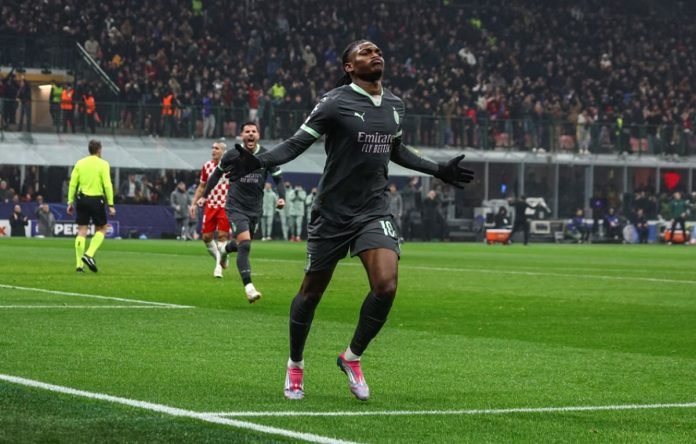 Rafael Leao bersama AC Milan