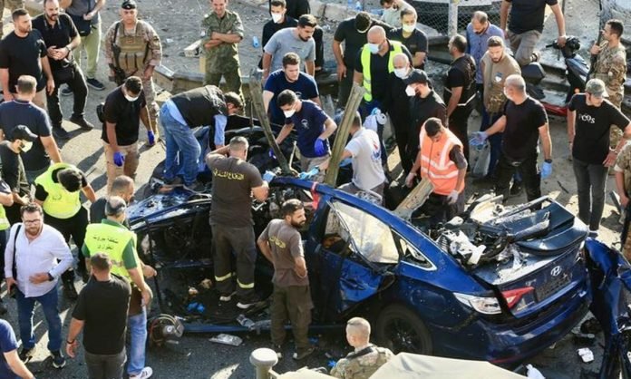 Serangan drone Israel di Lebanon Serangan drone Israel di Lebanon