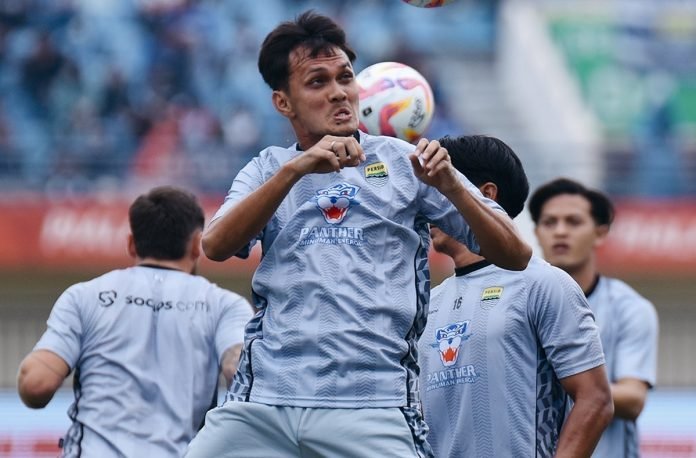 Skuad Persib Bandung saat latihan di Piala Presiden 2025
