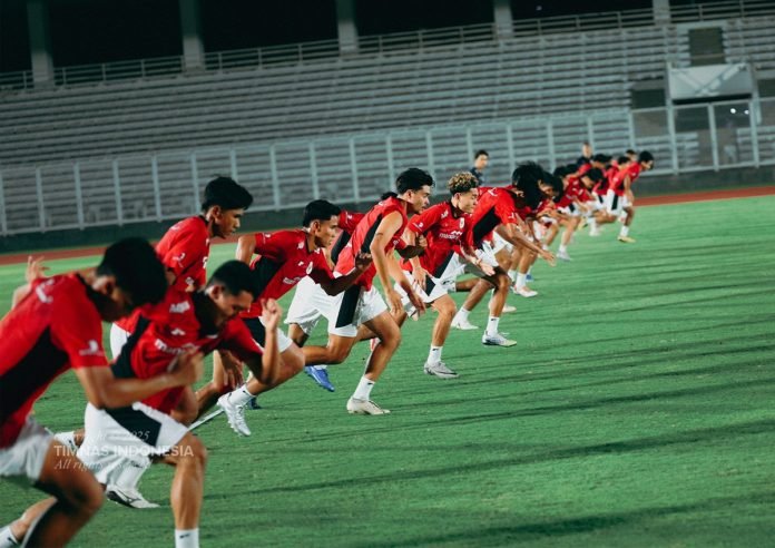 Skuad Timnas U-23 Indonesia saat Pemusatan Latihan (TC)