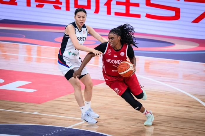Timnas Basket Indonesia vs Korea Selatan di FIBA Women's Asia Cup 2025