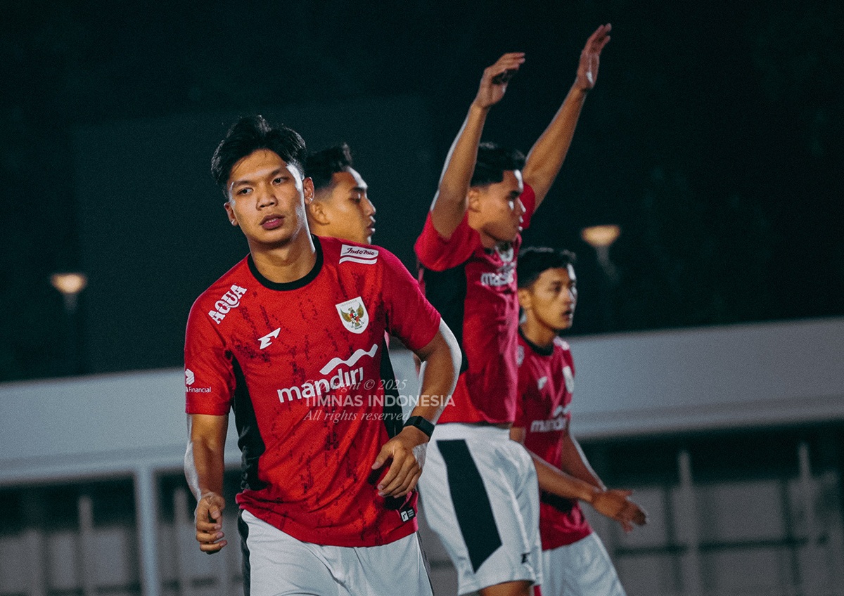 Timnas U-23 Indonesia saat Pemusatan Latihan