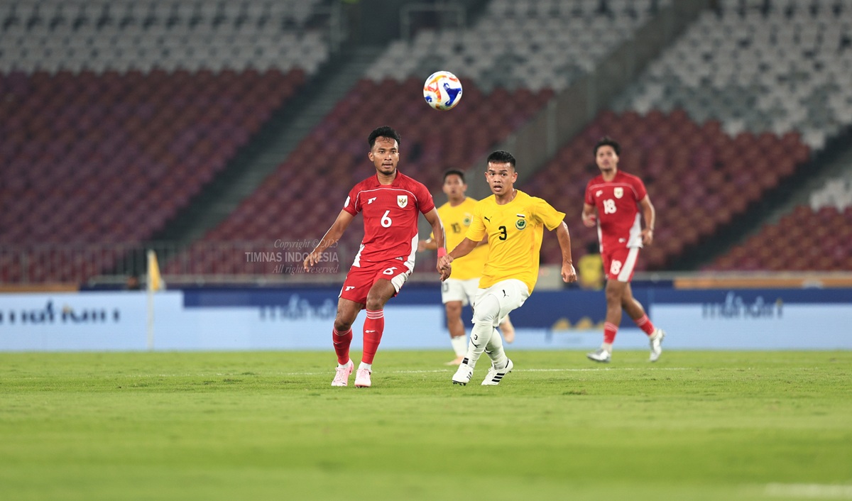 Timnas U-23 Indonesia vs Brunei Darussalam di Piala AFF U-23 2025