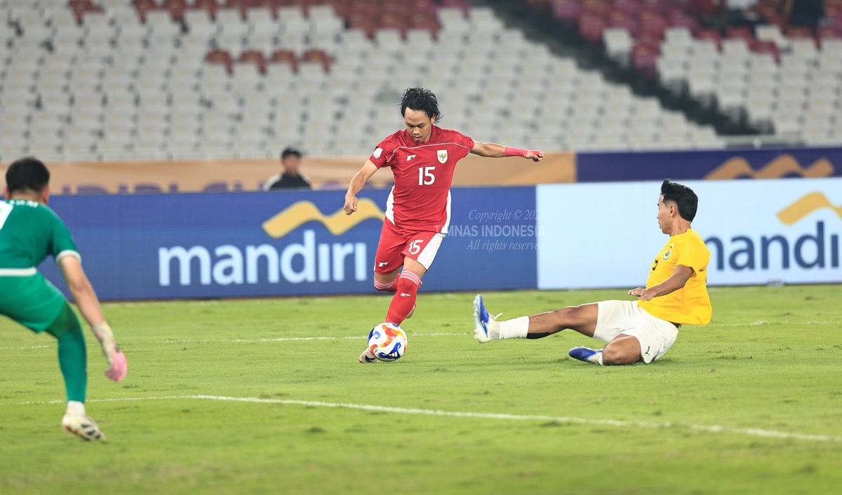 Timnas U-23 Indonesia vs Brunei Darussalam di Piala AFF U-23 2025