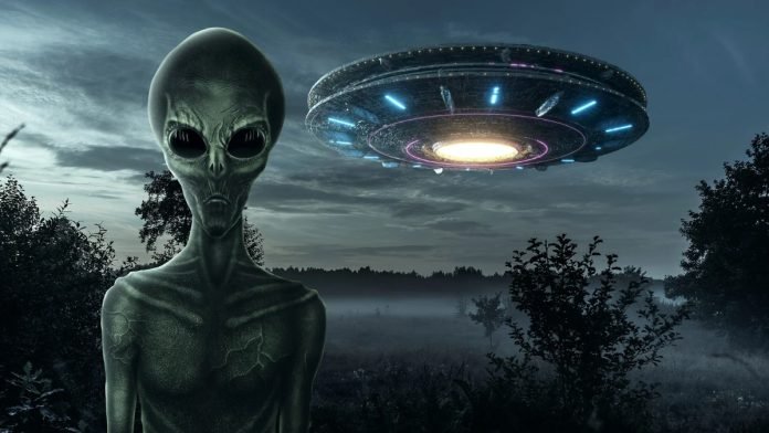 Ufo and alien