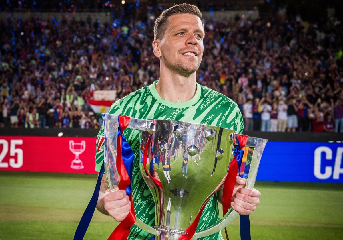 Wojciech Szczesny bersama Barcelona