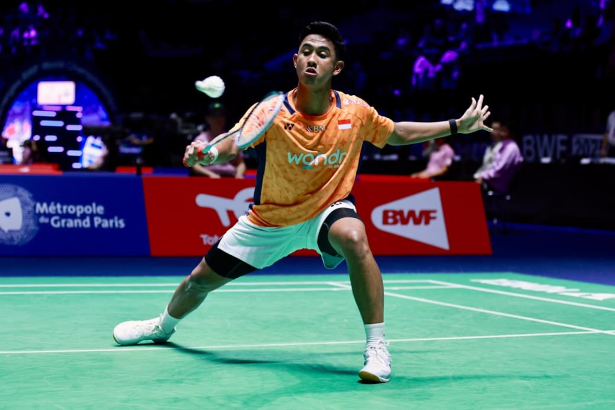 Alwi Farhan di Kejuaraan Dunia Bulutangkis 2025