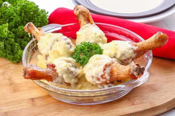 Ayam Lilit Keju