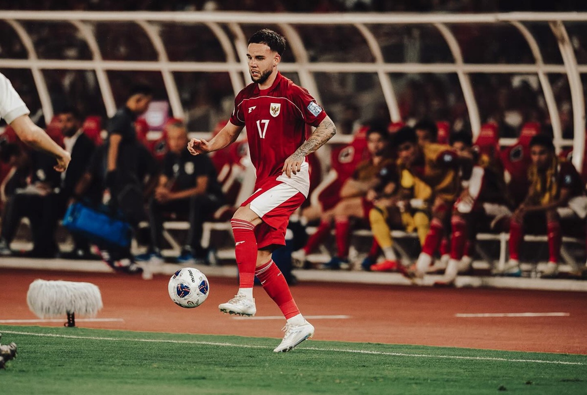 Calvin Verdonk bersama Timnas Indonesia