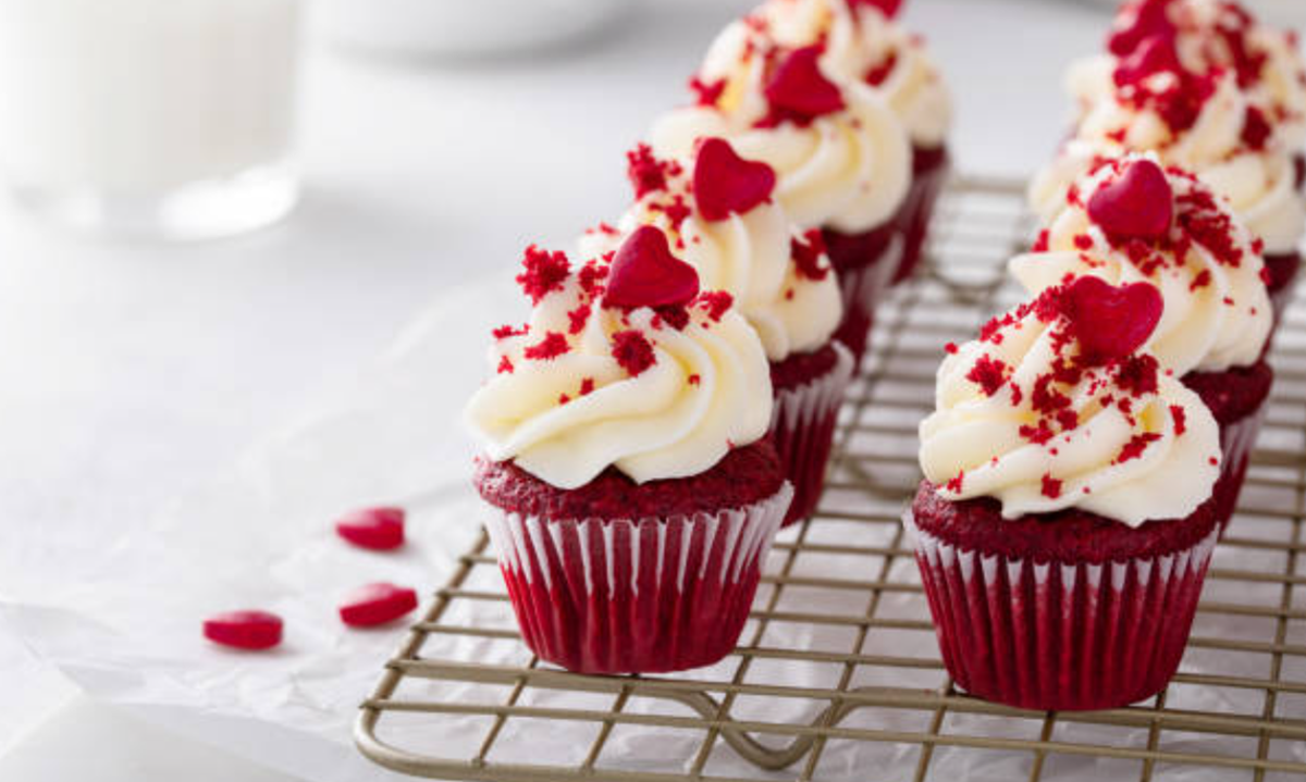 Cupcake red velvet cream cheese